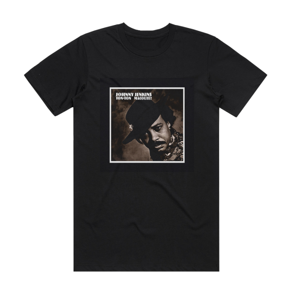Johnny Jenkins Ton Ton Macoute Album Cover T-Shirt Black