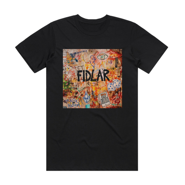 FIDLAR Too Album Cover T-Shirt Black