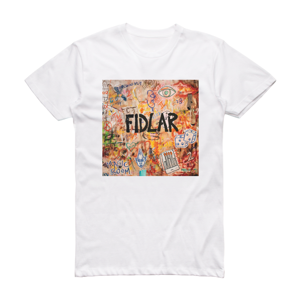 FIDLAR Too Album Cover T-Shirt White