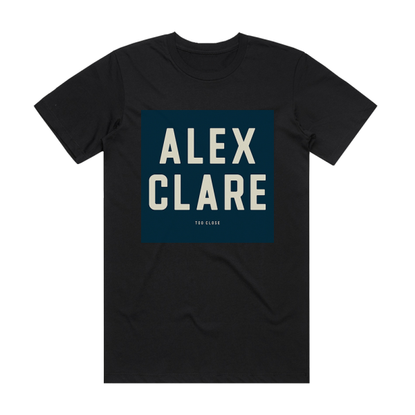 Alex Clare Too Close Album Cover T-Shirt Black
