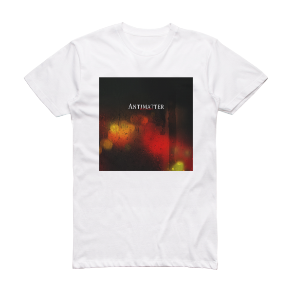 Antimatter Too Late Album Cover T-Shirt White