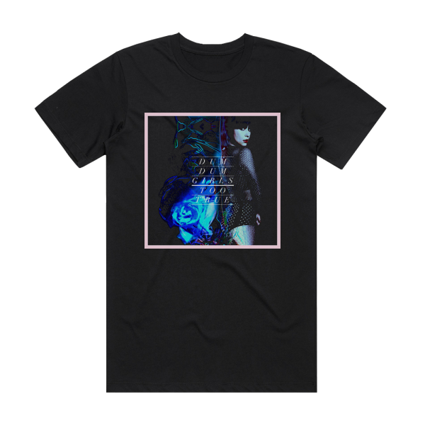 Dum Dum Girls Too True Album Cover T-Shirt Black