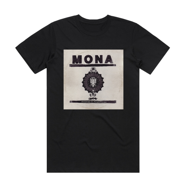 Mona Torches And Pitchforks Album Cover T-Shirt Black