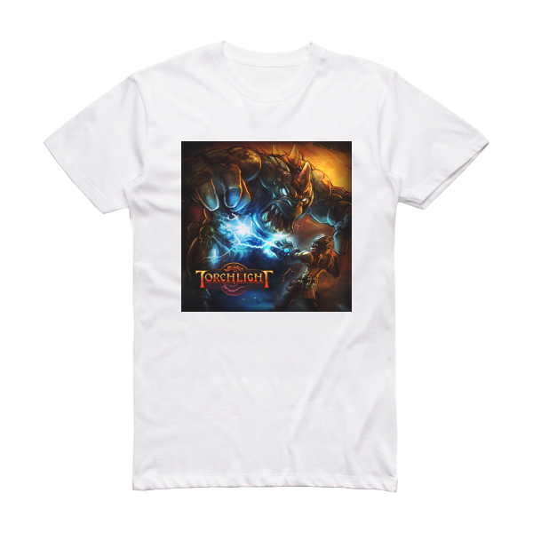 Matt Uelmen Torchlight Album Cover T-Shirt White