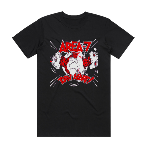 Area-7 Torn Apart Album Cover T-Shirt Black