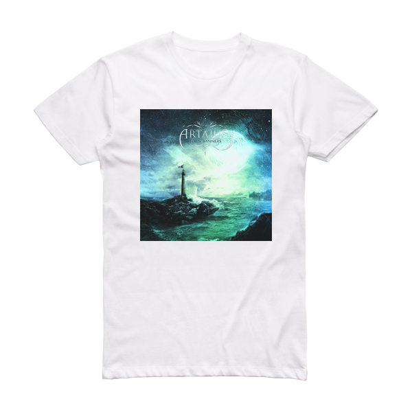 Artaius Torn Banners Album Cover T-Shirt White