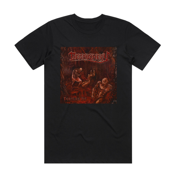 Debauchery Torture Pit Album Cover T-Shirt Black