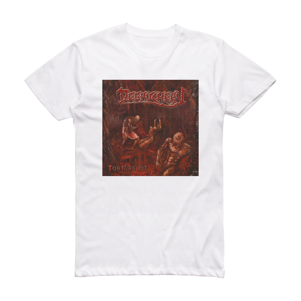 Debauchery Torture Pit Album Cover T-Shirt White