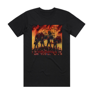 Cannibal Corpse Torturing And Eviscerating Live Album Cover T-Shirt Black