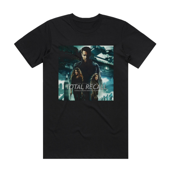 Harry Gregson-Williams Total Recall 2 Album Cover T-Shirt Black