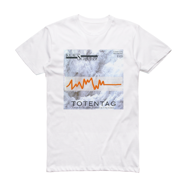 Klaus Schulze Totentag Album Cover T-Shirt White