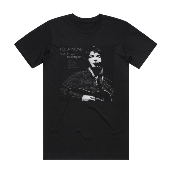 Neil Diamond Touching You Touching Me Album Cover T-Shirt Black