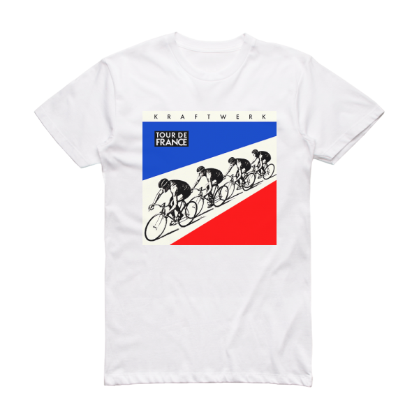 Kraftwerk Tour De France 1 Album Cover T-Shirt White