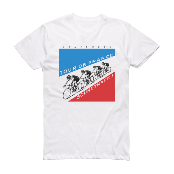 Kraftwerk Tour De France Soundtracks Album Cover T-Shirt White