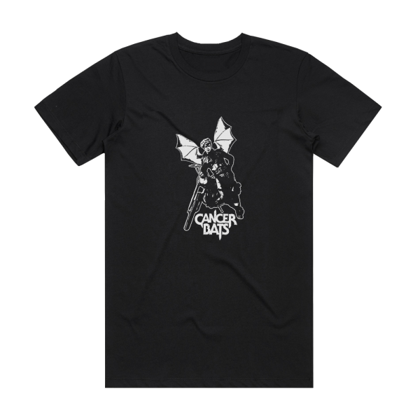 Cancer Bats Tour Ep Album Cover T-Shirt Black