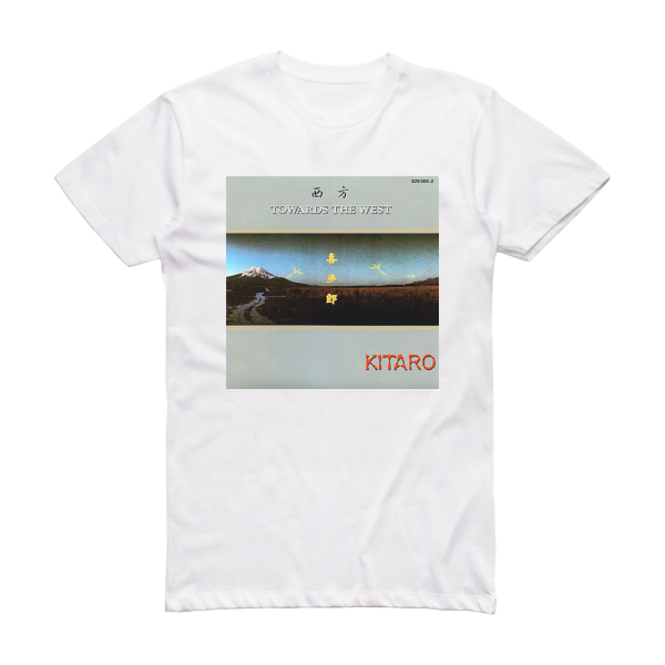 Kitaro Toward The West Album Cover T-Shirt White