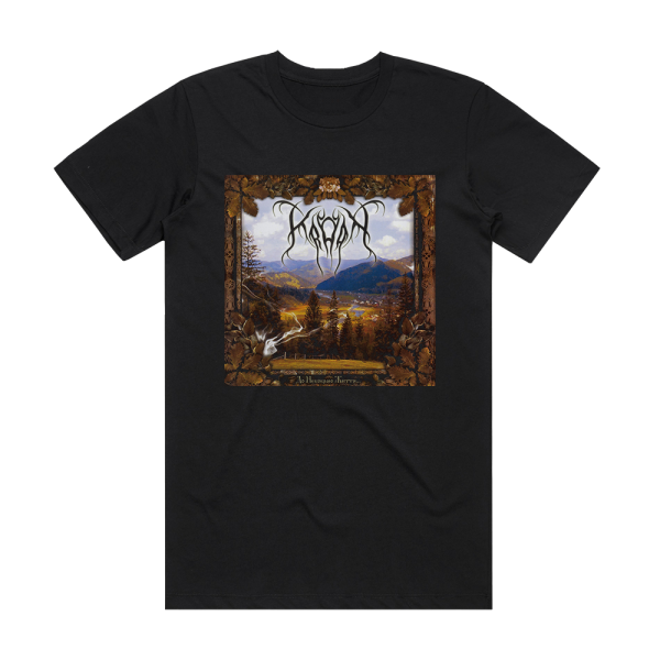 Kroda Towards The Firmaments Verge Of Life 1 Album Cover T-Shirt Black