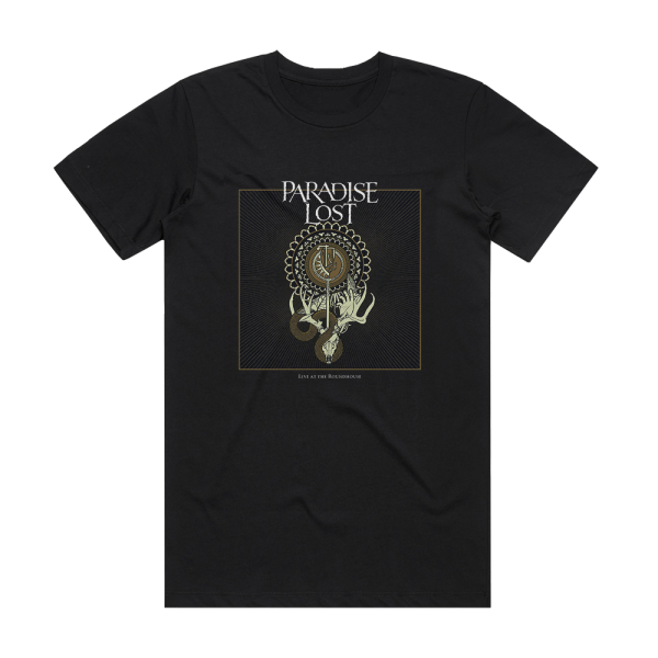 Paradise Lost Tragic Illusion Live At The Roundhouse London Album Cover T-Shirt Black