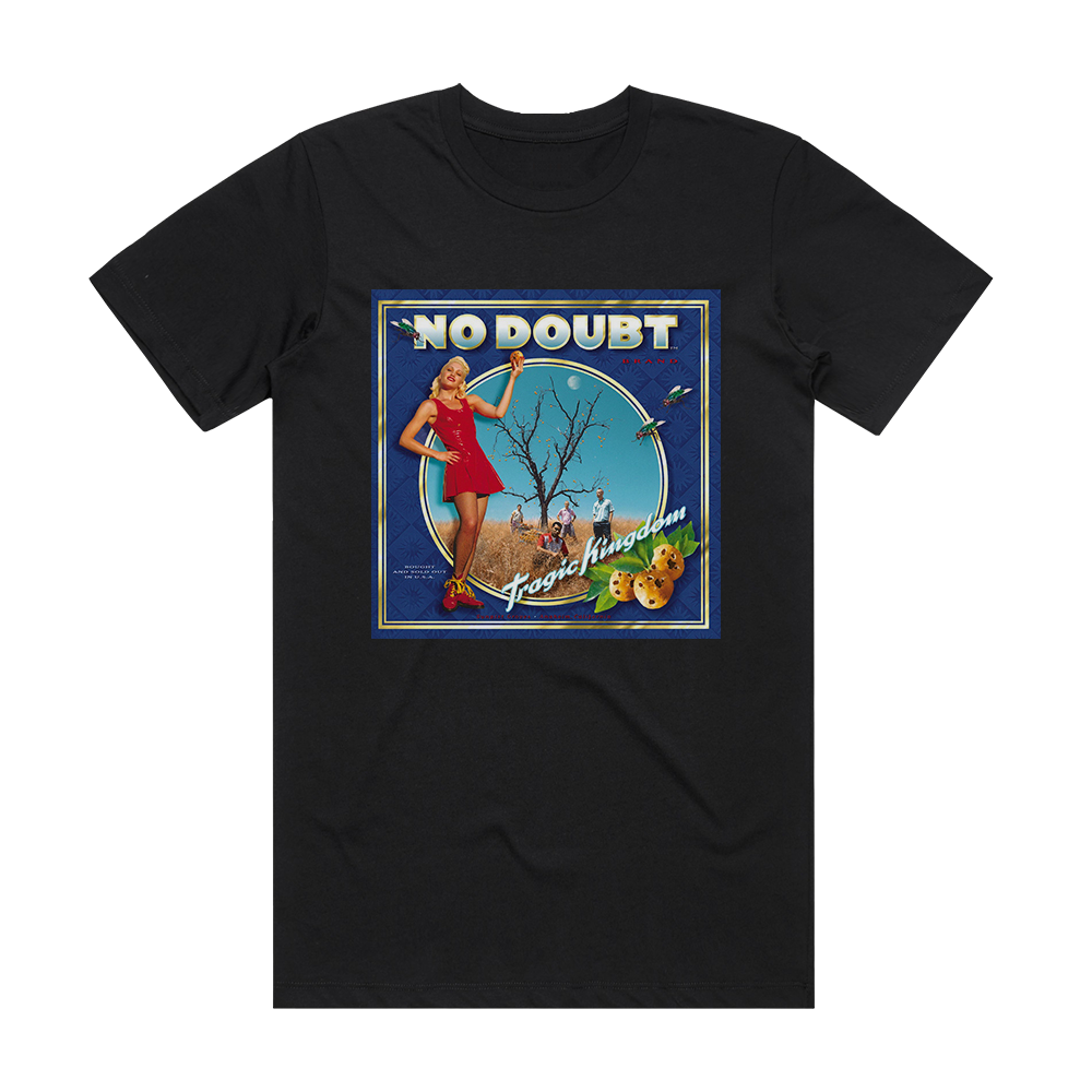 No Doubt Tragic Kingdom Album Cover T-Shirt Black – ALBUM COVER T-SHIRTS