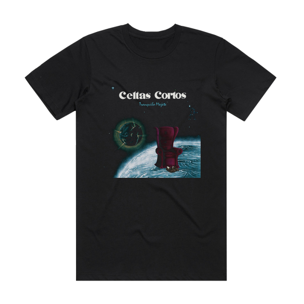 Celtas Cortos Tranquilo Majete Album Cover T-Shirt Black