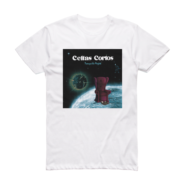 Celtas Cortos Tranquilo Majete Album Cover T-Shirt White