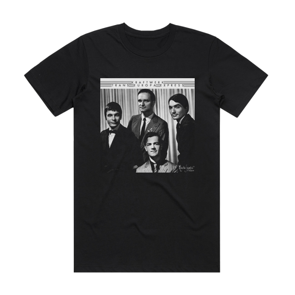 Kraftwerk Trans Europa Express 2 Album Cover T-Shirt Black