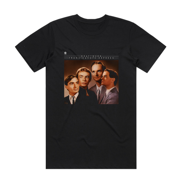 Kraftwerk Trans Europa Express 3 Album Cover T-Shirt Black