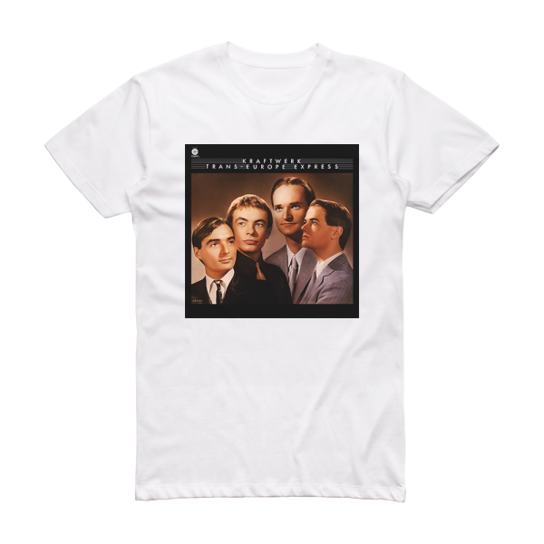 Kraftwerk Trans Europa Express 3 Album Cover T-Shirt White