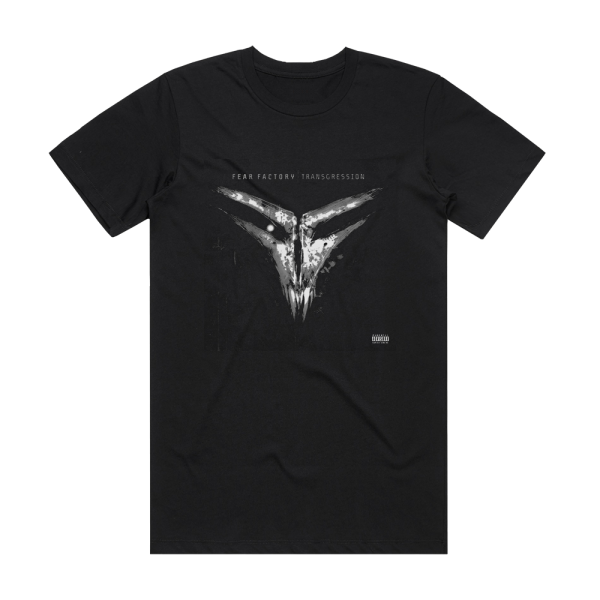 Fear Factory Transgression 1 Album Cover T-Shirt Black