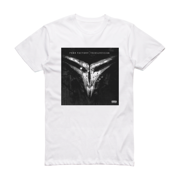 Fear Factory Transgression 1 Album Cover T-Shirt White