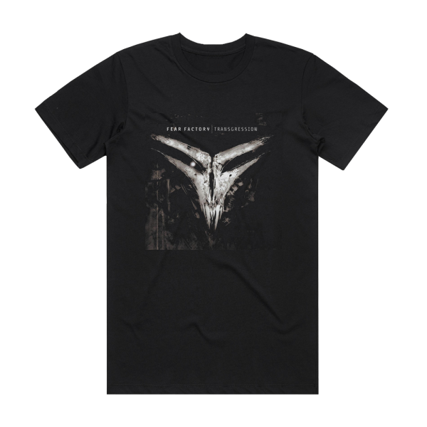 Fear Factory Transgression 2 Album Cover T-Shirt Black