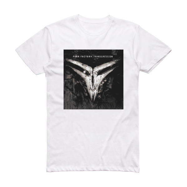 Fear Factory Transgression 2 Album Cover T-Shirt White