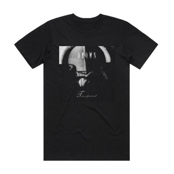 Drown Transparent Album Cover T-Shirt Black