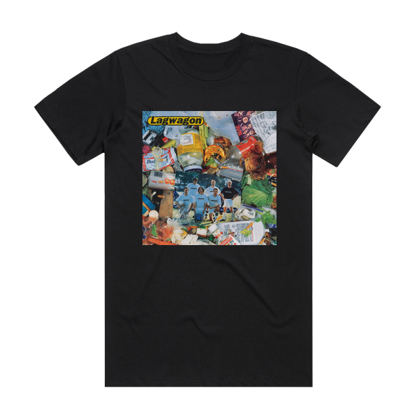 Lagwagon Trashed Album Cover T-Shirt Black