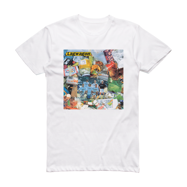 Lagwagon Trashed Album Cover T-Shirt White