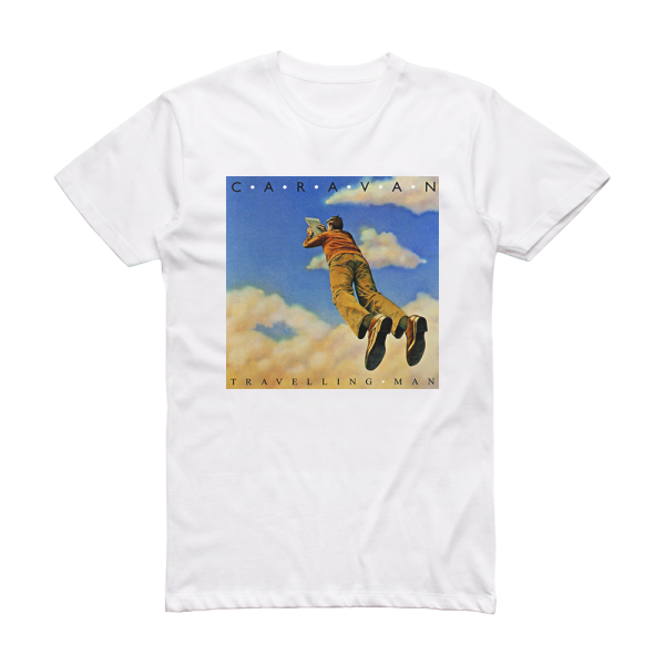 Caravan Travelling Man Album Cover T-Shirt White