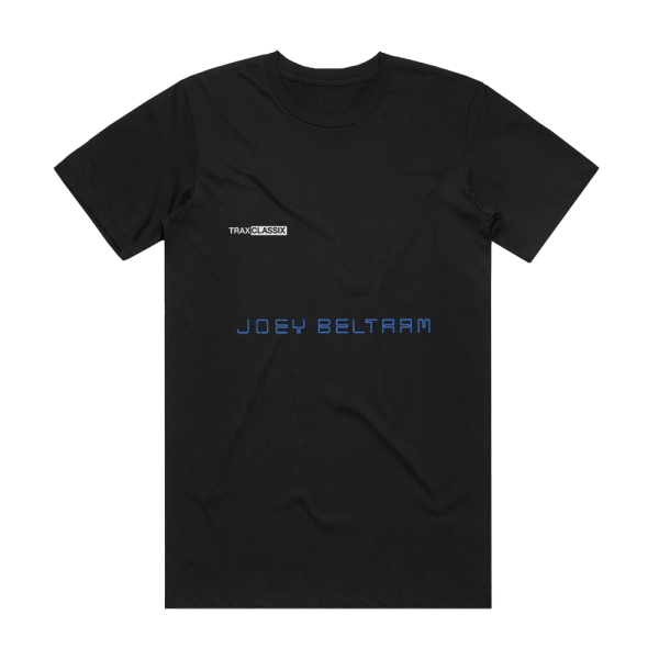 Joey Beltram Trax Classix Album Cover T-Shirt Black