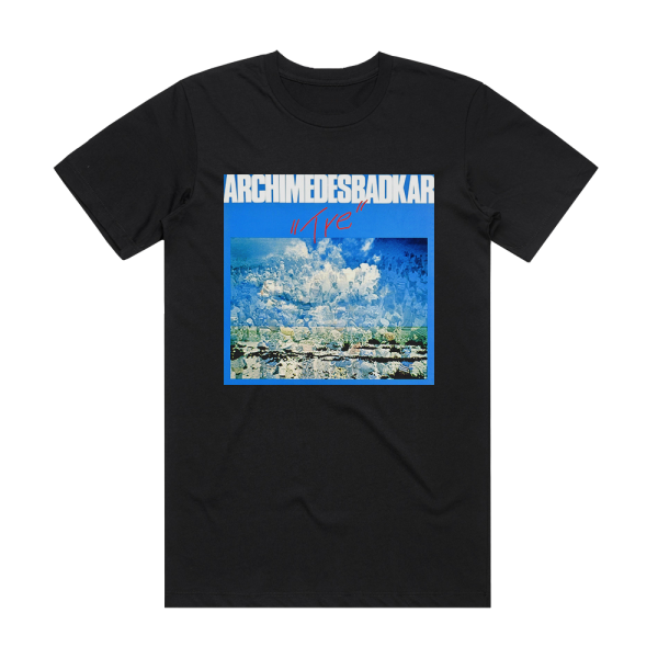 Archimedes Badkar Tre Album Cover T-Shirt Black
