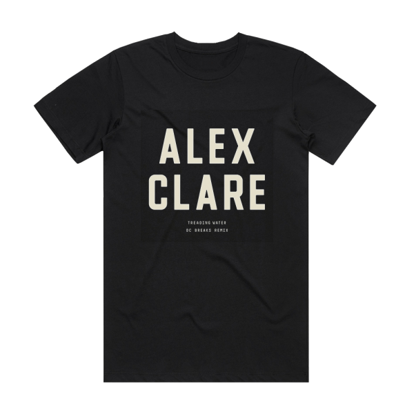 Alex Clare Treading Water 2 Album Cover T-Shirt Black