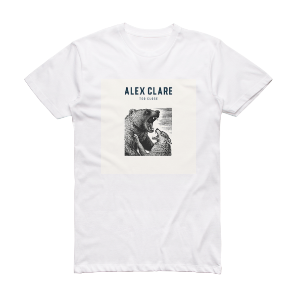 Alex Clare Treading Water 3 Album Cover T-Shirt White