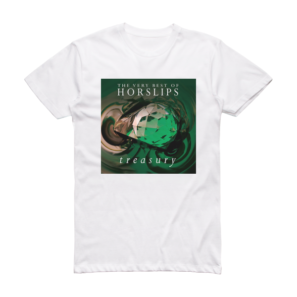 Horslips Treasury  The Very Best Of Album Cover T-Shirt White