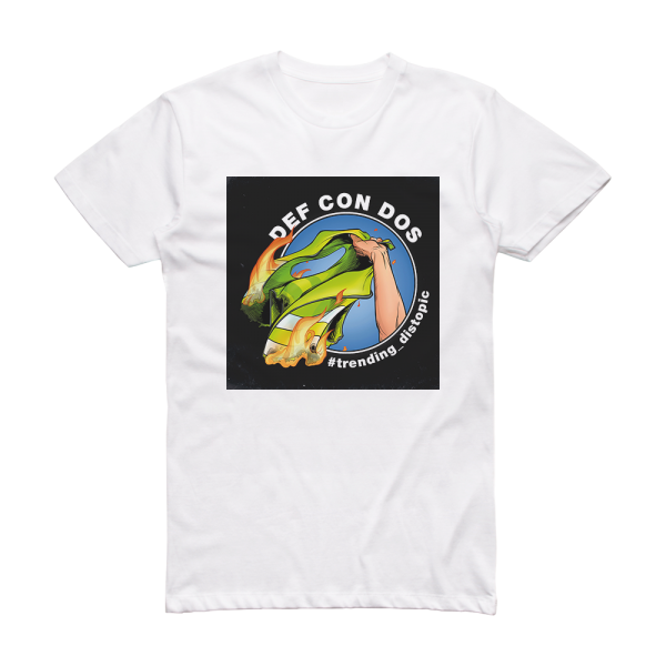 Def Con Dos Trendingdistopic Album Cover T-Shirt White