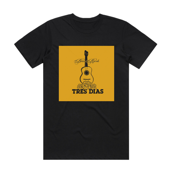 Brant Bjork Tres Dias Album Cover T-Shirt Black