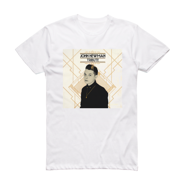 John Newman Tribute Album Cover T-Shirt White
