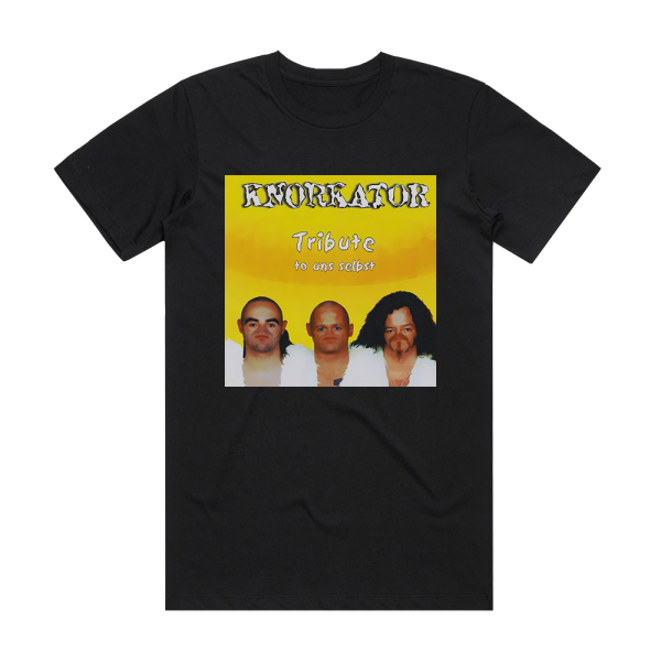 Knorkator Tribute To Uns Selbst Album Cover T-Shirt Black