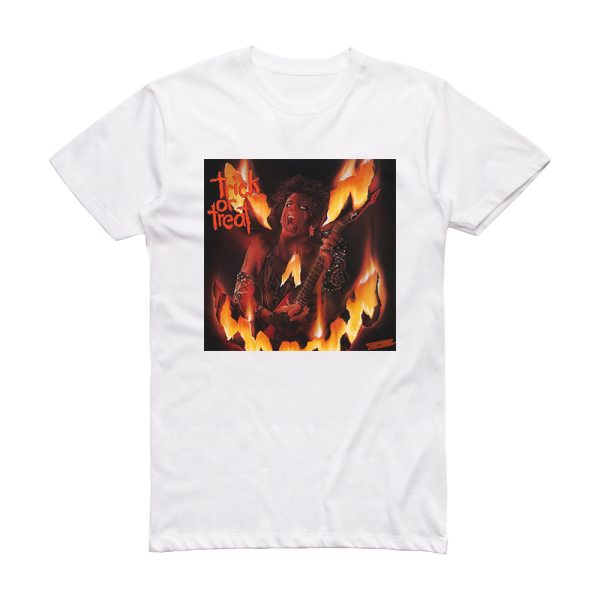 Fastway Trick Or Treat Album Cover T-Shirt White