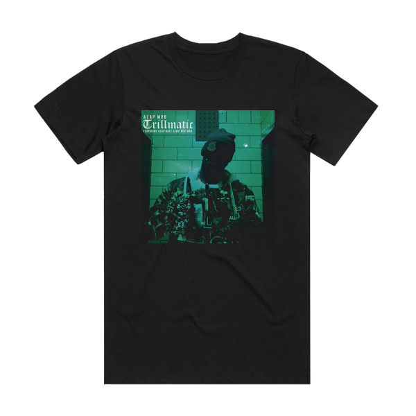 ASAP Mob Trillmatic Album Cover T-Shirt Black