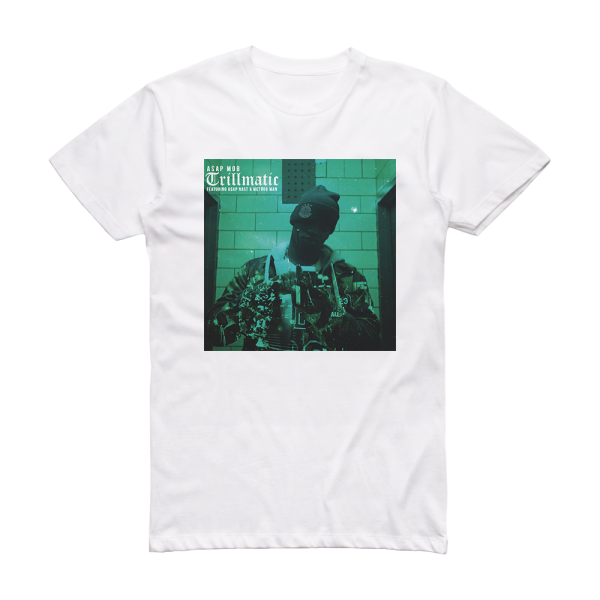 ASAP Mob Trillmatic Album Cover T-Shirt White