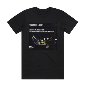 Albert Mangelsdorff Trilogue Live Album Cover T-Shirt Black