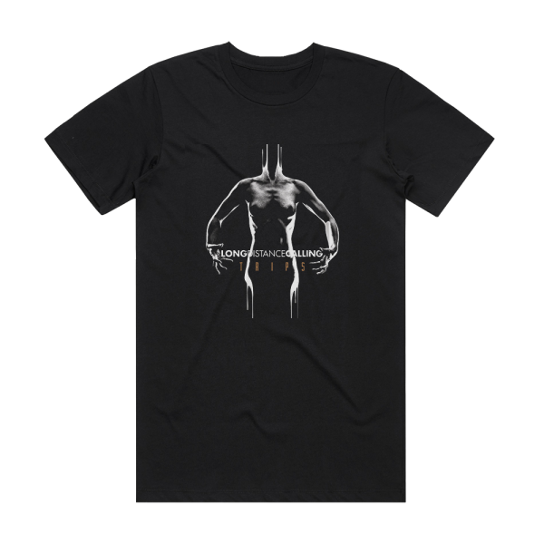 Long Distance Calling Trips Album Cover T-Shirt Black